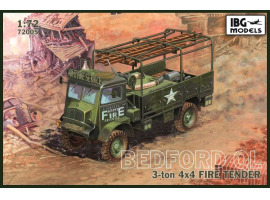 обзорное фото Збірна модель автомобіля Bedford QLT 4×4 Troop Carrier Автомобілі 1/72