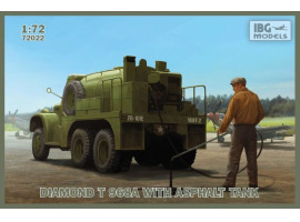 обзорное фото Diamond T 968A with Asphalt Tank Cars 1/72