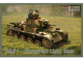 обзорное фото Збірна модель Угорського легкого танка Толді I Бронетехніка 1/72