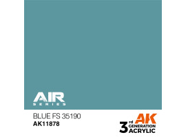 обзорное фото Acrylic paint Blue (FS35190) AIR AK-interactive AK11878 AIR Series