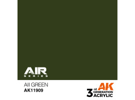 обзорное фото Акриловая краска AII Green / Зеленый AIR АК-интерактив AK11909 AIR Series
