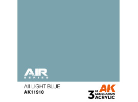 обзорное фото Акрилова фарба AII Light Blue / Світло-блакитний  AIR АК-interactive AK11910 AIR Series