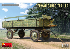 обзорное фото German cargo trailer Cars 1/35