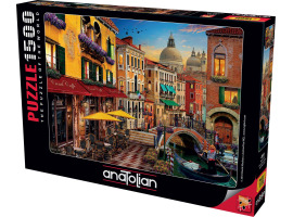 обзорное фото Puzzle Canal Cafe Venice 1500pcs 1500 items