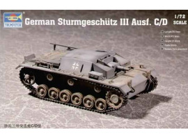обзорное фото German Sturmgeschutz III Ausf. C/D Бронетехніка 1/72