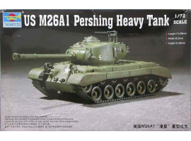 обзорное фото US M26A1 Pershing Heavy Tank Armored vehicles 1/72