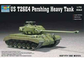 обзорное фото US T26E4 Pershing Heavy Tank Бронетехника 1/72