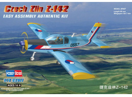 Buildable model of the training aircraft Czech Zlin Z-142