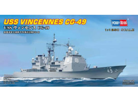 обзорное фото Сборная модель корабля USS VINCENNES CG-49 Флот 1/1250