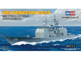обзорное фото Сборная модель корабля USS Princeton CG-59 Флот 1/1250