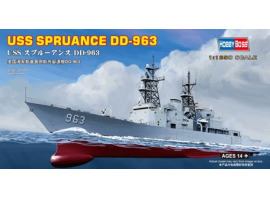 обзорное фото Сборная модель корабля USS SPRUANCE DD-963 Флот 1/1250