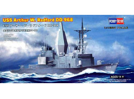 обзорное фото Сборная модель корабля USS Arthur W. Radford DD-968 Флот 1/1250