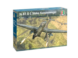 обзорное фото Scale model 1/48 Aircraft Junkers Ju 87 G-1 Stuka Kanonenvogel Italeri 2830 Aircraft 1/48