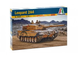Збірна модель 1/35 Німецький танк Леопард 2A4 Italeri 6559