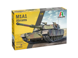 Assembly model 1/35 Tank Abrams M1A1 Italeri 6596