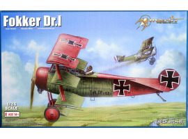 обзорное фото Fokker Dr.I Aircraft 1/24