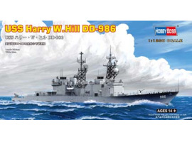 обзорное фото Сборная модель корабля USS Harry  W. Hill (DD-986) Флот 1/1250