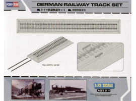 обзорное фото Buildable model German Railway Track set Trucks
