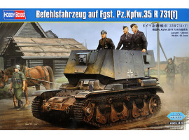 обзорное фото Befehlsfahrzeug auf Fgst. Pz.Kpfw.35 R 731(f) Artillery 1/35