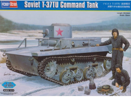 обзорное фото Soviet T-37TU Command Tank Бронетехніка 1/35