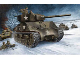 обзорное фото Американский танк M4A3(76W) Бронетехника 1/48