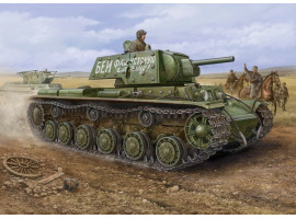 обзорное фото Russian KV -1'S Ehkranami tank Armored vehicles 1/48