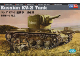 обзорное фото Советский танк KВ-2  Бронетехника 1/48