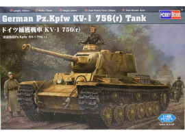 обзорное фото Німецький танк Pz.Kpfw  KV-1  756( r )  Бронетехника 1/48
