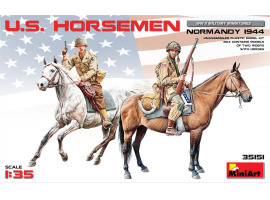 обзорное фото American Horsemen. Normandy 1944 Figures 1/35