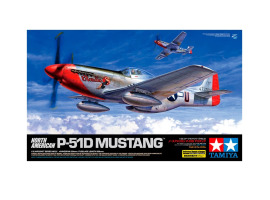обзорное фото Scale model 1/32 X Airplane P-51D MUSTANG Tamiya 60322 Aircraft 1/32