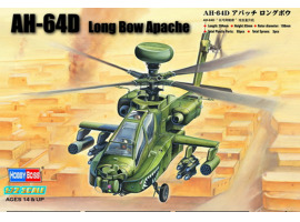обзорное фото Збірна модель1/72 вертоліт AH-64D Apache Long Bow HobbyBoss 87219 Гелікоптери 1/72