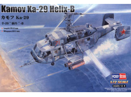 Сборная модель 1/72 вертолет Камов Ka-29 / Helix-B Хоббибосс 87227