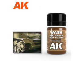 обзорное фото Dark yellow wash 35 ml / Смывка для тёмно-жёлтой техники 35 мл Смывки