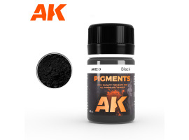 Black pigment 35 ml / Сухий чорний пігмент 35 мл