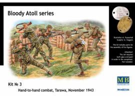 обзорное фото "Bloody Atoll series. Kit No 3", Hand-to-hand combat, Tarawa, November 1943. Figures 1/35