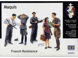 обзорное фото Maquis, French Resistance Figures 1/35
