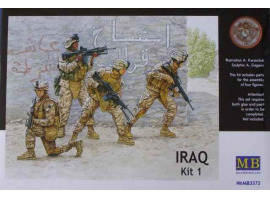 обзорное фото Iraq events. Kit #1, US Marines Figures 1/35