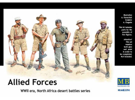 «Союзницькі сили, епоха Другої світової війни, Північна Африка, серія битв у пустелі»