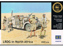 обзорное фото «LRDG в Північній Африці, епоха Другої світової війни» Фігури 1/35