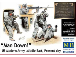 обзорное фото "Man Down! US Modern Army, Middle East, Present day" Figures 1/35