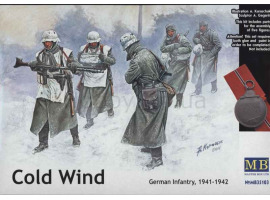 обзорное фото Cold Wind, German Infantry, 1941-1942 Figures 1/35