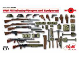 обзорное фото US infantry weapons and equipment WW I Detail sets