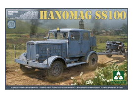 обзорное фото Scale model 1/35 German tractor Hanomag SS100 Takom 2068 Cars 1/35