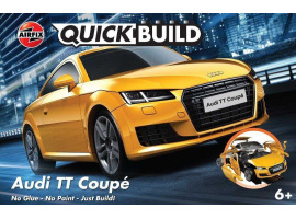 обзорное фото Збірна модель конструктор суперкар Audi TT Coupe QUICKBUILD Airfix J6034 Автомобили
