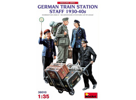 Персонал Німецької залізничної станції 1930-40 роки