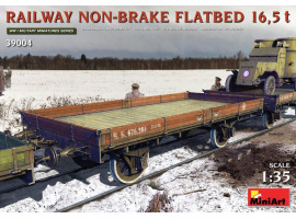 обзорное фото Railway unbraked platform 16.5t. Railway 1/35