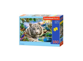 обзорное фото Puzzle "White tiger" 180 pieces 180 items