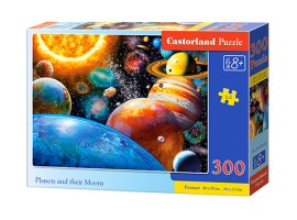 обзорное фото Puzzle "PLANETS AND THEIR MOONS" 300 pieces 300 items