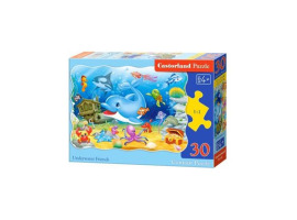 обзорное фото Puzzle "Dolphin near the underwater world" 30 pieces 30 items