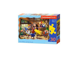 обзорное фото Puzzle "Snow White and 7 Dwarfs" 30 pieces 30 items